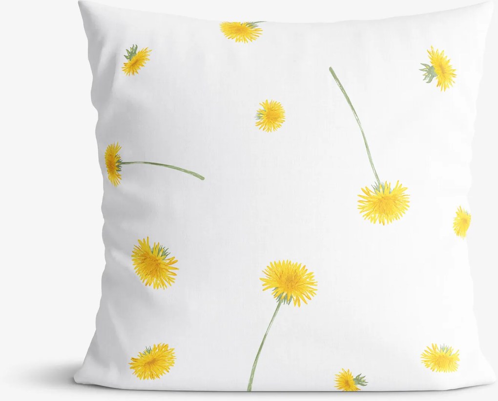 Goldea pamut párnahuzat - pitypangok 40 x 60 cm