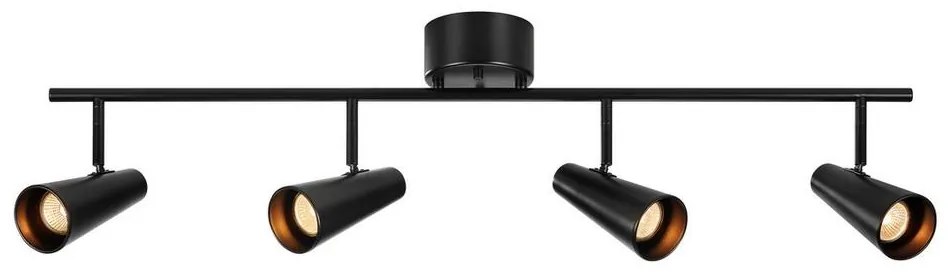 Markslöjd 108202 - Spotlámpa CREST 4xGU10/7W/230V fekete