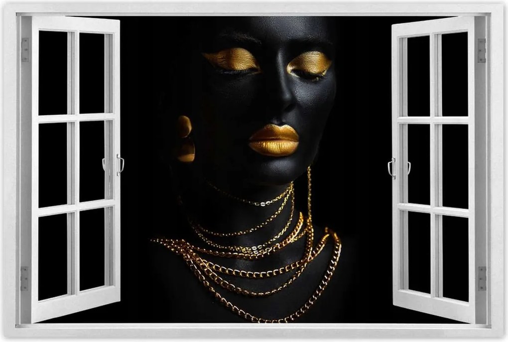 Poszterek 90x60 Arany szemhéjak alatt