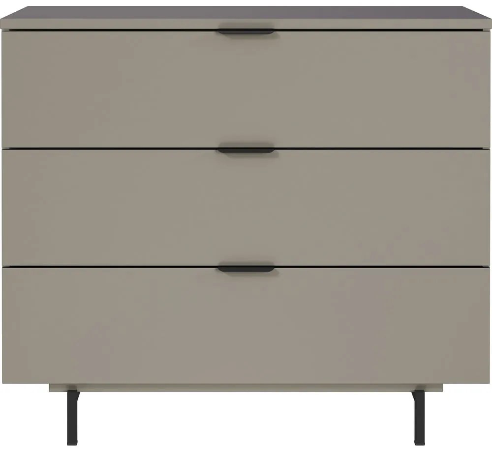 Szürke gyerek komód 105x92x54 cm Tomino – Germania