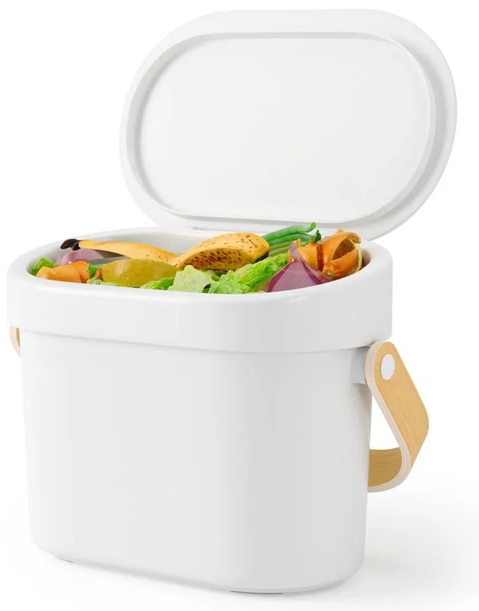 Fehér komposztálható hulladék gyűjtő 4 l Bellwood – Umbra