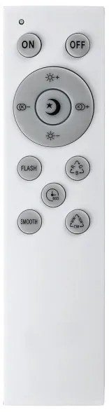 Rabalux 3509 - LED RGB fényerőszabályozható mennyezeti lámpa RODION LED/24W/230V + távirányító