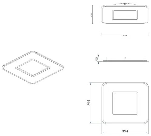Lucide 44111/24/31 - LED Dimmelhető mennyezeti lámpa AXELLE LED/24W/230V fehér