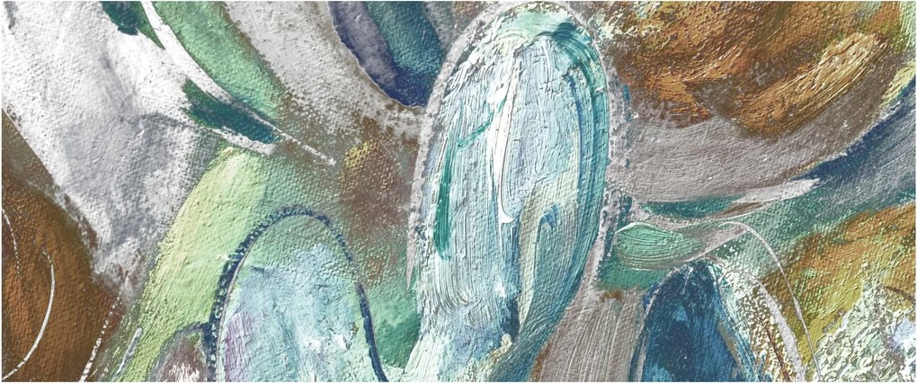 Kép - Absztrakt figurás festészet (120x50 cm)