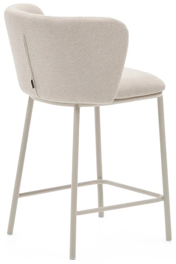 Bézs bárszék (ülésmagasság 65 cm) Ciselia – Kave Home