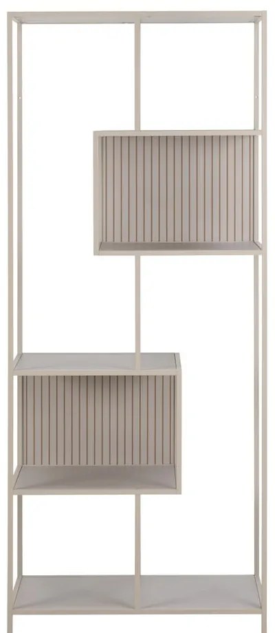Szürke könyvespolc 77x185x35 cm Seaford – Actona