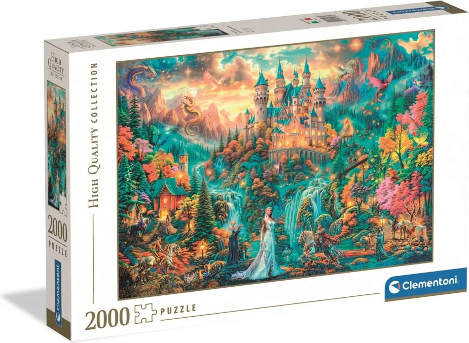 Rejtett birodalom legendája Fantasy 2000 db-os puzzle Clementoni