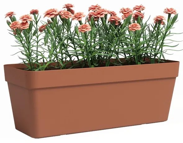 Újrahasznosított műanyag önöntözős láda 50 cm Capri – Artevasi