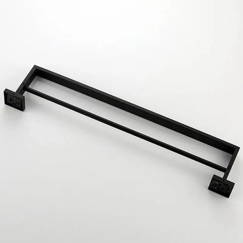 Fürdőszoba fogas Black ERLO 02