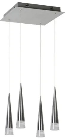 Lucide 36416/19/12 - LED Csillár zsinóron REIKO 4xLED/5W/230V