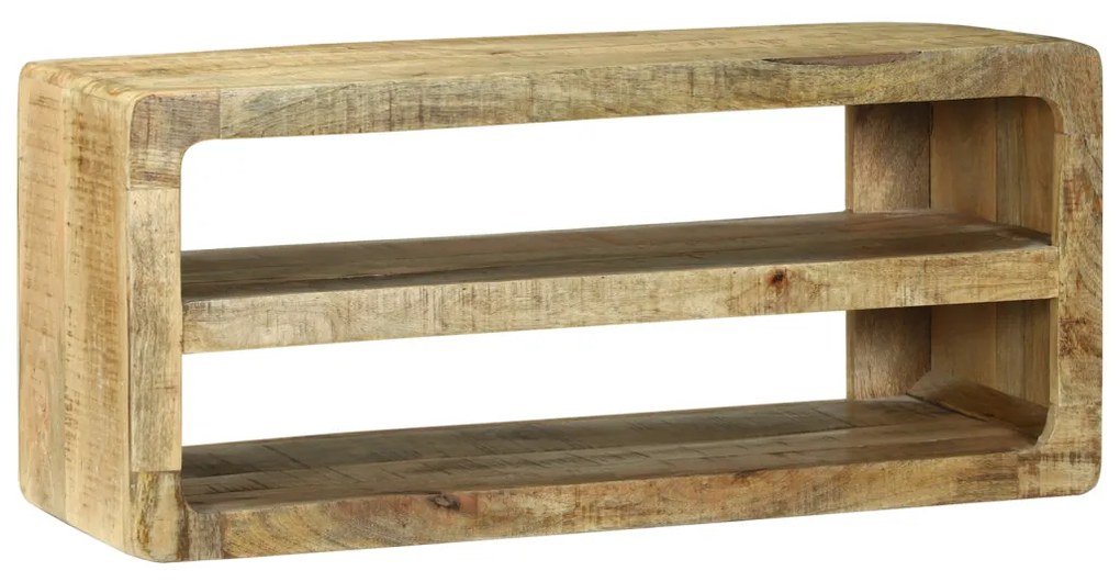 TV szekrény 80x32x36 cm Tömör fa Mangó