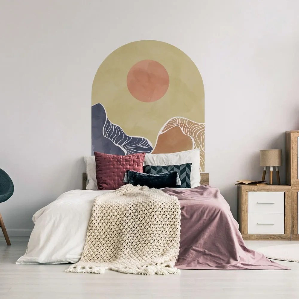 Falmatrica 120x140 cm Abstract Rising Sun Arch – Ambiance