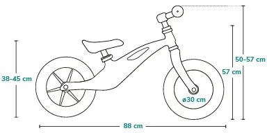 Lionelo - Tolós bicikli BART lila
