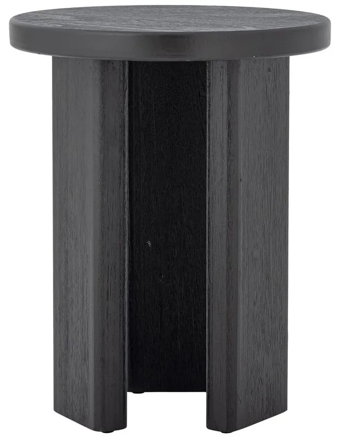 Kerek tárolóasztal fenyőfa dekorral ø 40 cm Mimola – Bloomingville