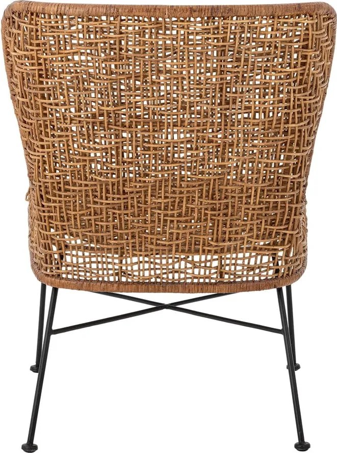 Natúr színű szőtt fotel Somme – Bloomingville