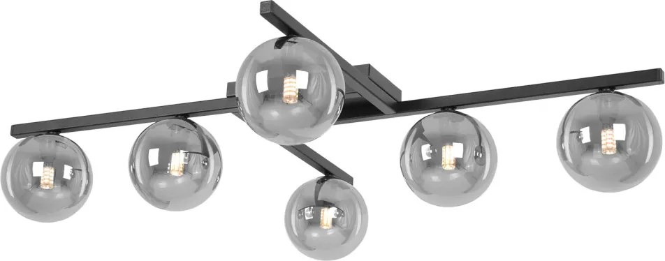 KAJA K-5466 PAXI Loft Mennyezeti Lámpa Fekete G9 IP20