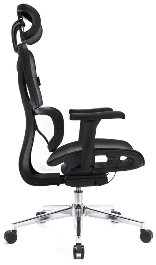 Professzionális irodai szék / forgószék / főnöki szék LVN System Control Pro fekete LV0656