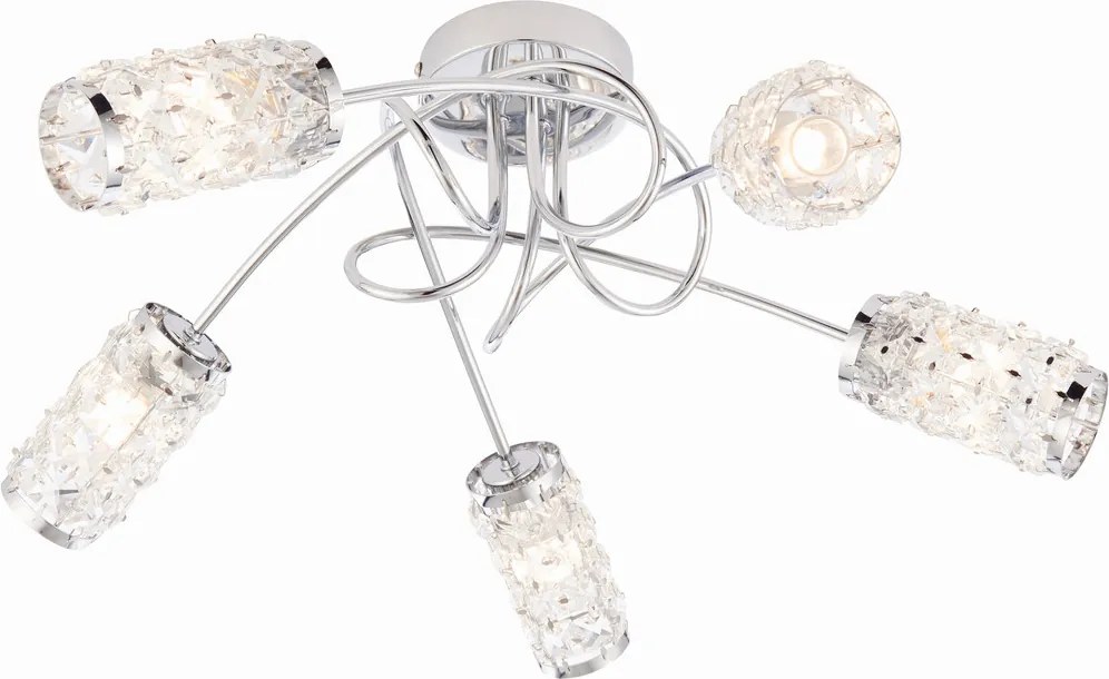 Endon COLBY 73601 Plafonlámpa 5x18W/G9 IP44