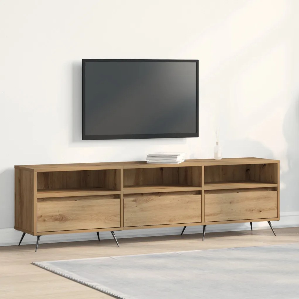 TV Szekrény Artisan Tölgy 150x30x44,5 cm Mérnöki Fa
