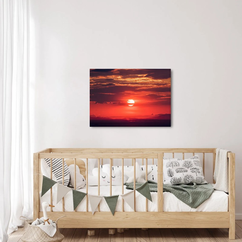 Színes nap képe (70x50 cm)
