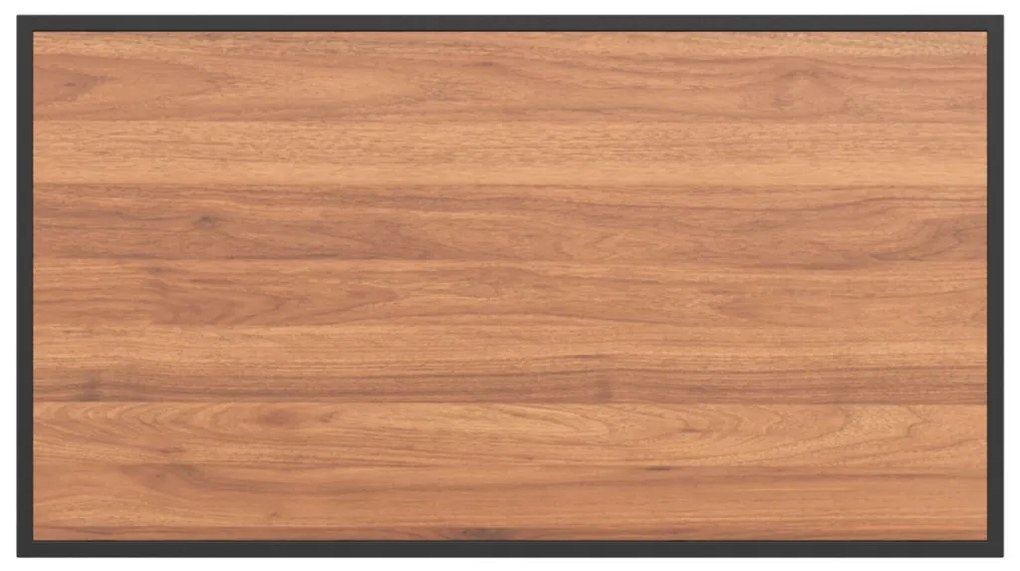 Kertasztal Barna 100x55x70 cm DPC és Acél