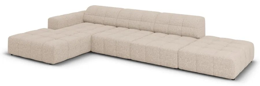 Bézs sarokkanapé (bal oldali) Chicago – Cosmopolitan Design