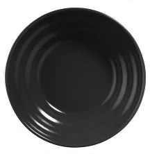 24 darabos fekete porcelán étkészlet