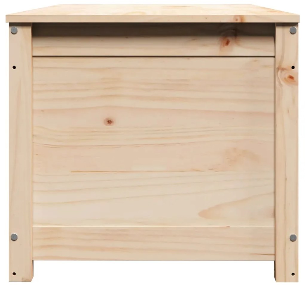 tömör fenyőfa tárolóláda 110x50x45,5 cm
