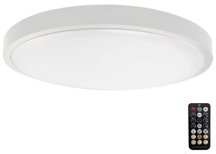 V-Tac LED Fürdőszobai mennyezeti lámpa érzékelővel LED/18W/230V 4000K IP44 fehér VT1651