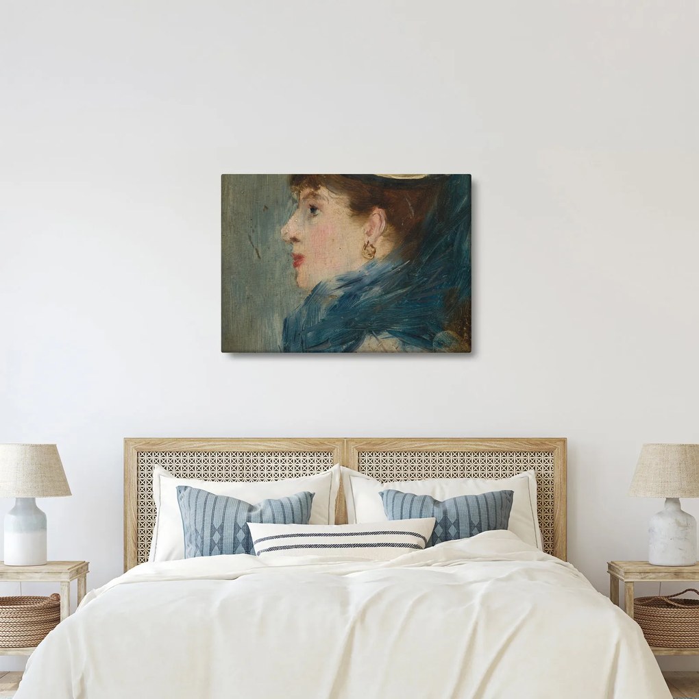 Kép - Edouard Manet, Portrait of a Lady, reprodukciók (70x50 cm)
