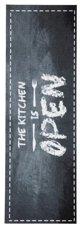 Open Kitchen szürke futószőnyeg, 50 x 150 cm - Zala Living