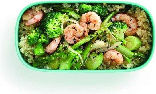 Osztott uzsonnás doboz To Go – Lékué