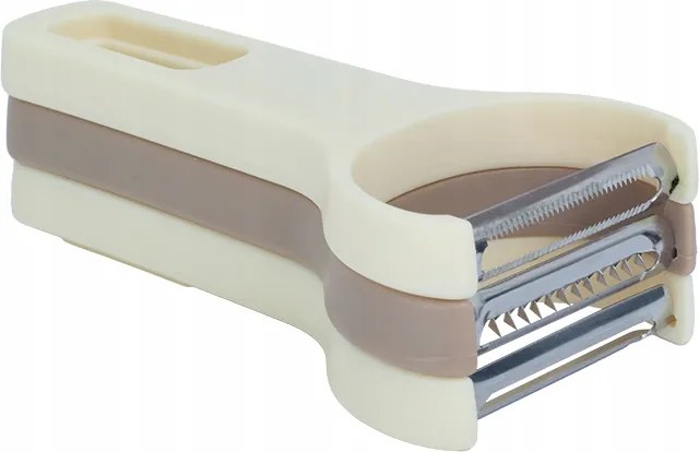 3 db-os hámozó szett rozsdamentes acél pengékkel praktikus szett