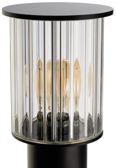 Argon 8749 - Kültéri lámpa NORFOLK 1xE27/15W/230V IP44 52cm fekete