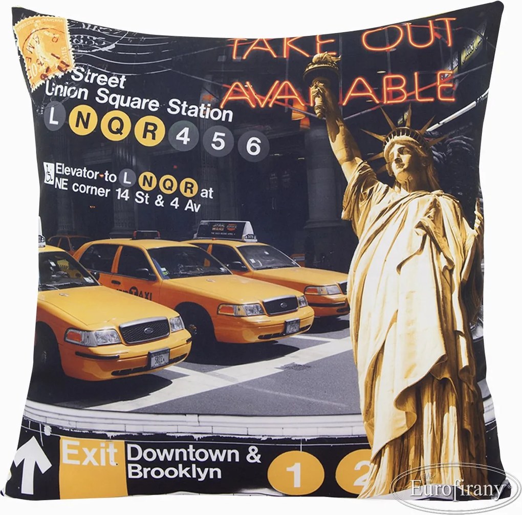 Dekoratív párnahuzat Eurofirany 40 x 40cm City