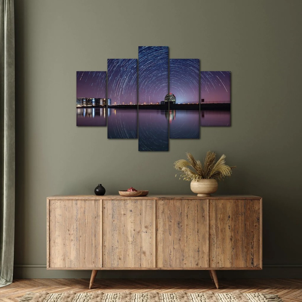 Egy éjszakai égbolt csillagokkal (150x105 cm)