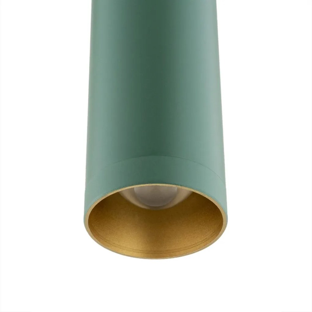ARGON 8333 RIO Hengeres Függesztett Lámpa Zöld LED IP20