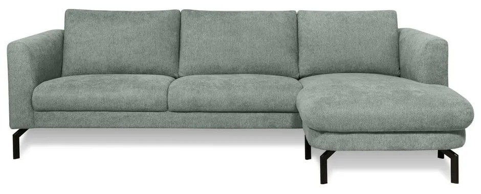 Világosszürke sarokkanapé (jobb oldali) Gomero – Scandic