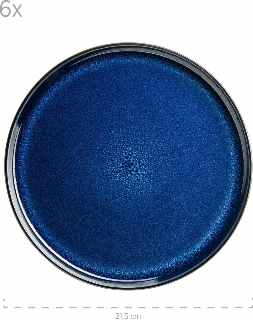 Mäser 18 darabos reggeli edénykészlet NIARA – kék