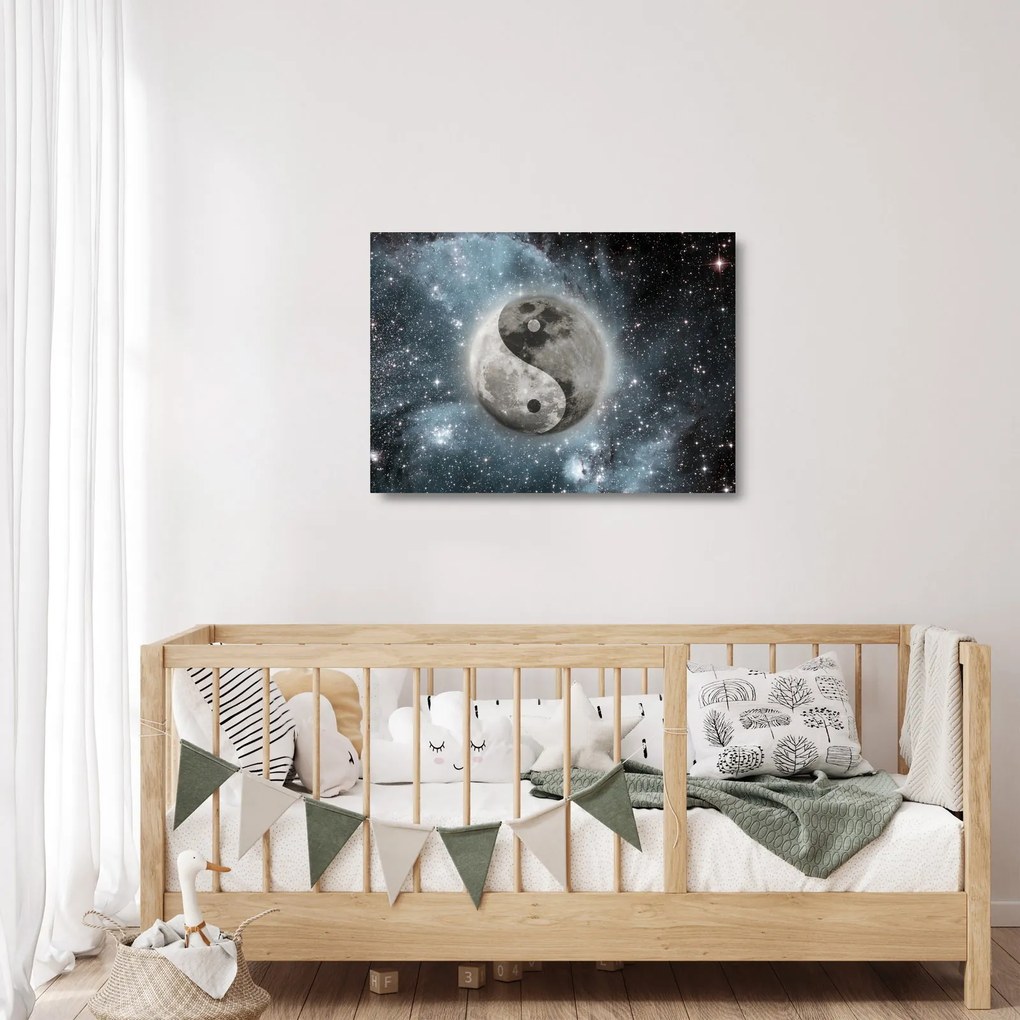 Kép - Kozmikus egyensúly (üvegen) (70x50 cm)