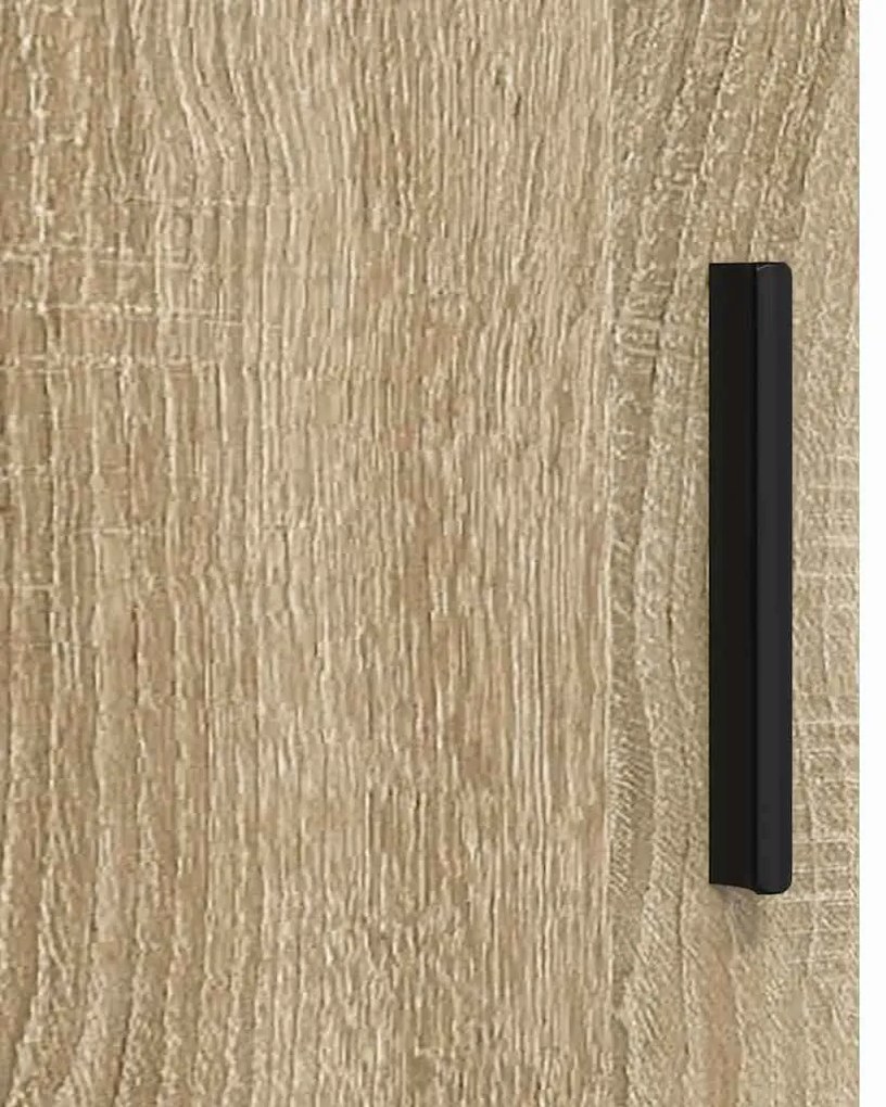 Fürdőszoba bútor szett 3 pcs sonoma tölgy 61 x 35 x 64 cm