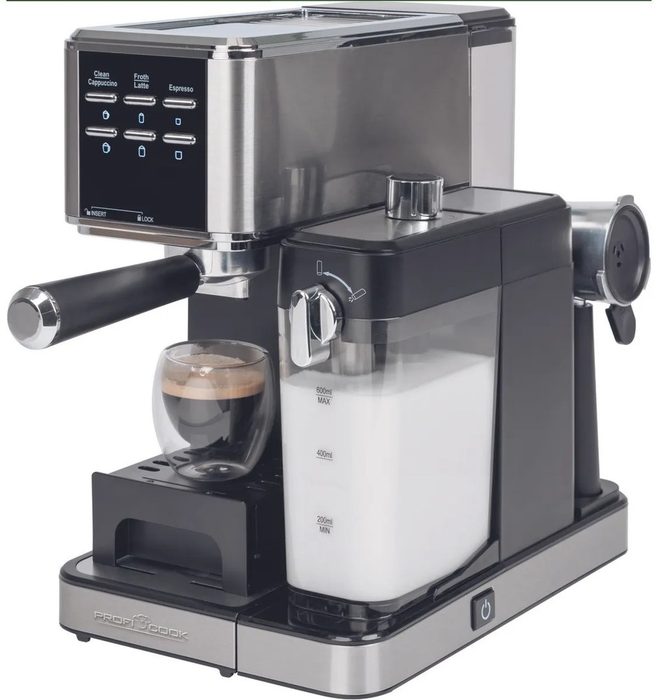 ProfiCook ES-KA 1266 2 az 1-ben eszpresszó