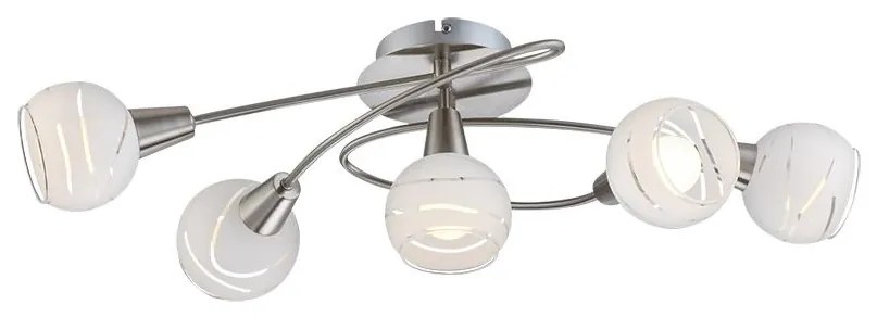 Globo Globo 54341-5 - LED mennyezeti lámpa ELLIOTT 5xE14/4W/230V GL3138