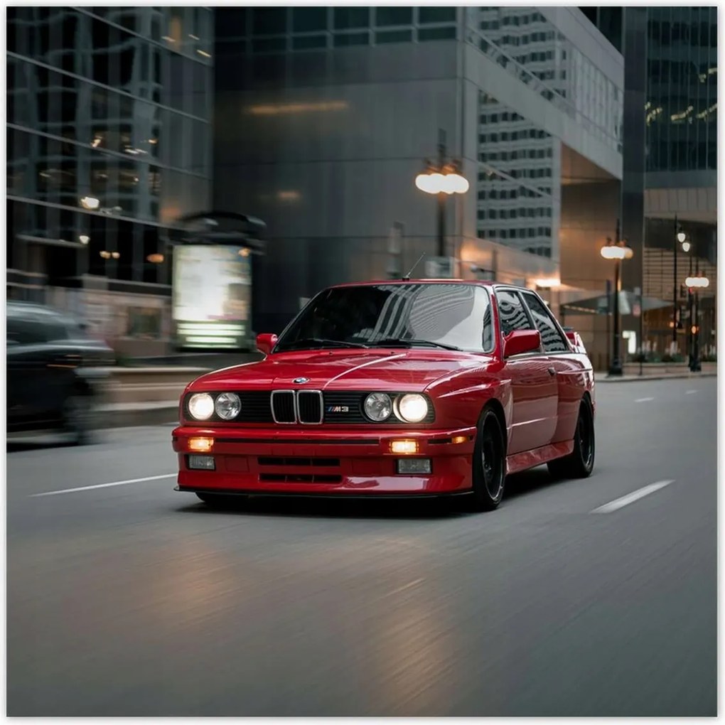 Poszterek 30x30 Klasszikus Bmw M3 BeeMka