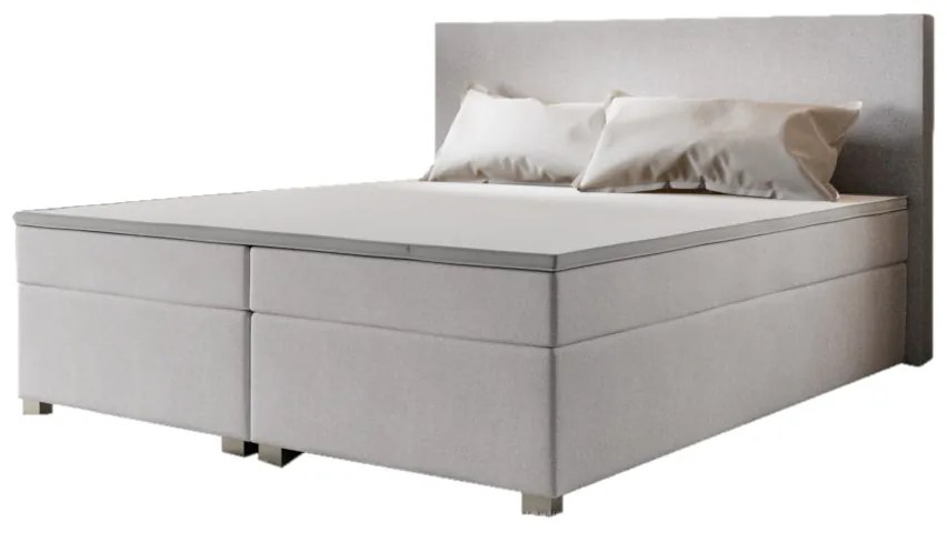 ISLAND Boxspring kárpitozott ágy - cosmic100 / 140x200 / felső matraccal