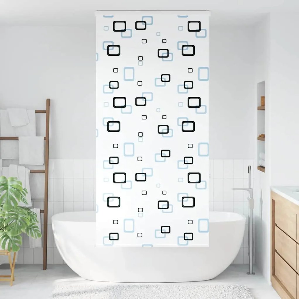 zuhanyzó redőny kazettával 110x240 cm szövetszélesség 106 cm