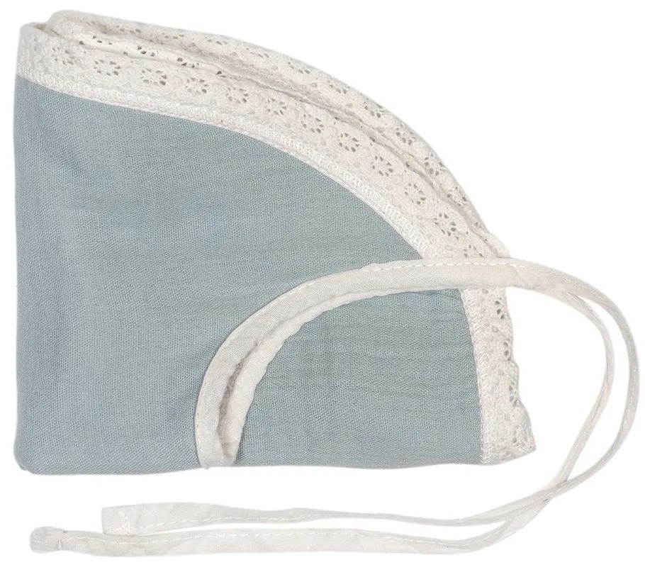 Paris szürke muszlin előke - Kindsgut