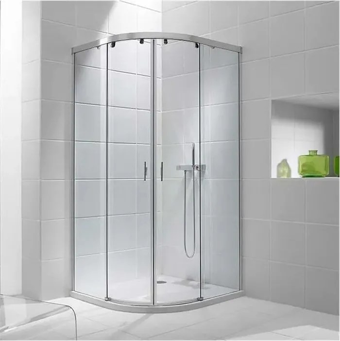 Viva AQUA Max Zuhanykabin ÍVES - 6 mm víztiszta vízlepergető üveg - 80 x 80 x 190 cm