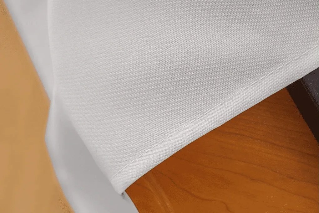 Függöny OXFORD LIGHT 140x250 cm, fehér Felfüggesztés: Hullámos sínszalag