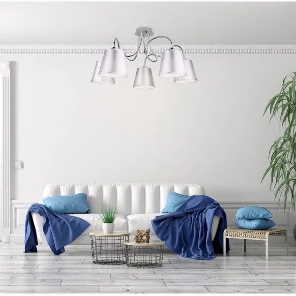 Csillár rúdon LUK 5xE14/40W/230V